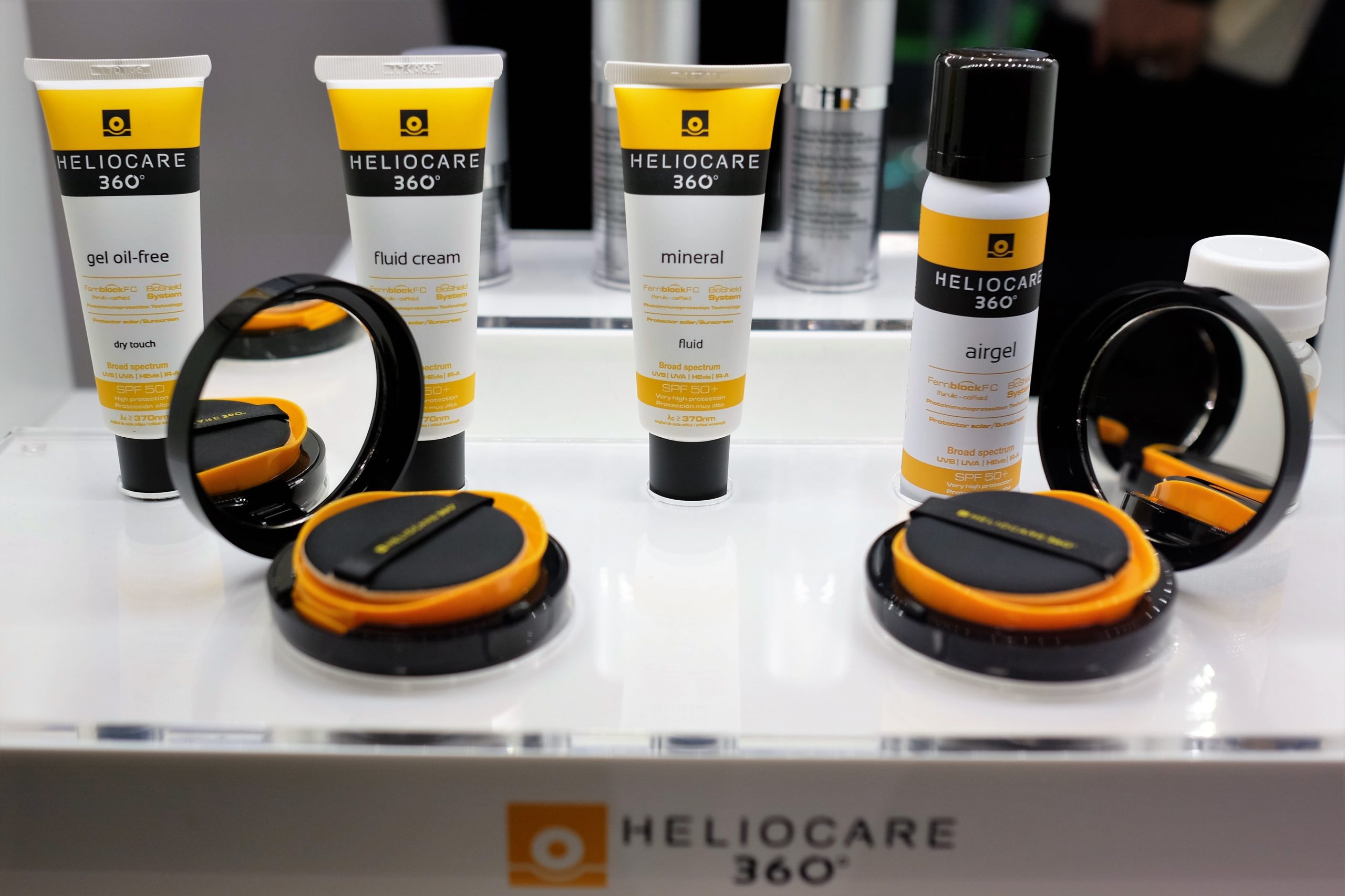 Heliocare 360 skin care products
